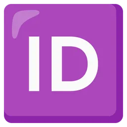 ID 버튼 — Google