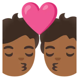 Kiss: Medium-Dark Skin Tone — Google