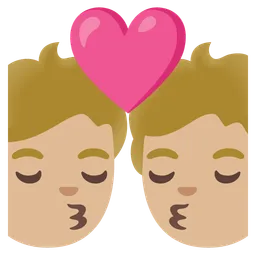 Kiss: Medium-Light Skin Tone — Google