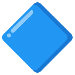 Large Blue Diamond — Google