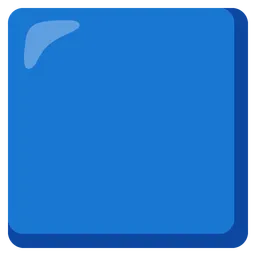 Large Blue Square — Google
