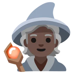 Mage: Dark Skin Tone — Google
