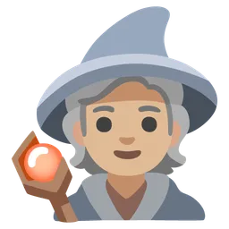 Mage: Medium-Light Skin Tone — Google
