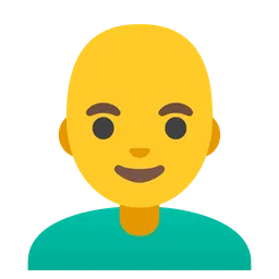 Man: Bald — Google