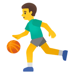 Man Bouncing Ball — Google