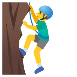 Man Climbing — Google