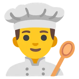남자 요리사 — Google