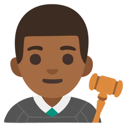 Man Judge: Medium-Dark Skin Tone — Google