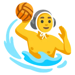 Man Playing Water Polo — Google