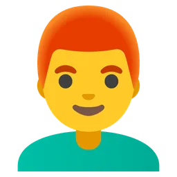Man: Red Hair — Google