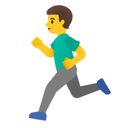 Man Running — Google