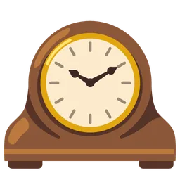 Mantelpiece Clock — Google