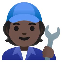 Mechanic: Dark Skin Tone — Google