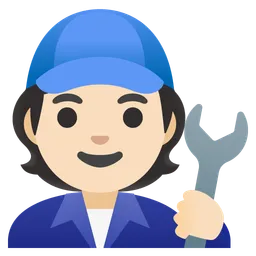 Mechanic: Light Skin Tone — Google