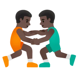 Men Wrestling: Dark Skin Tone Google