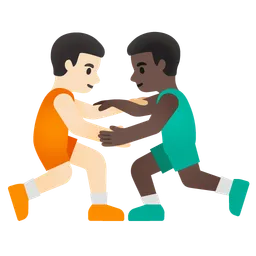 Men Wrestling: Light Skin Tone, Dark Skin Tone Google