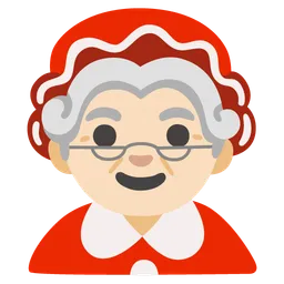 Mrs. Claus: Light Skin Tone — Google
