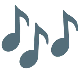 Multiple Musical Notes — Google