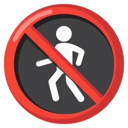 보행자 없음 — Google