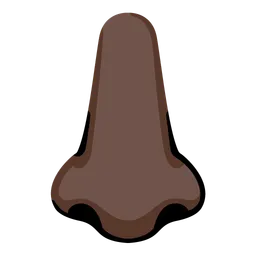 Nose: Dark Skin Tone — Google