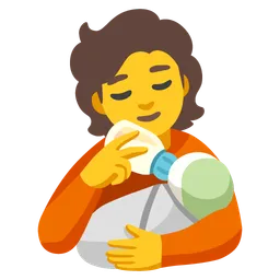 Person Feeding Baby — Google