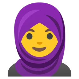 머리 스카프를 두른 여성 — Google