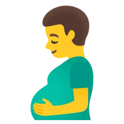 Pregnant Man — Google