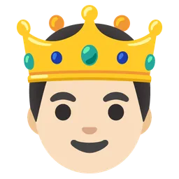 Prince: Light Skin Tone — Google