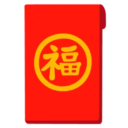 Red Gift Envelope — Google