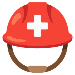 Helmet with White Cross — Google