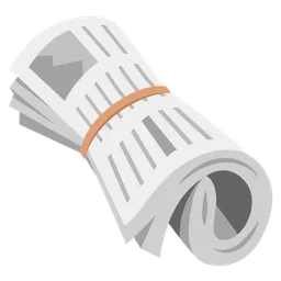 Rolled-Up Newspaper — Google