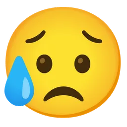 Disappointed but Relieved Face — Google