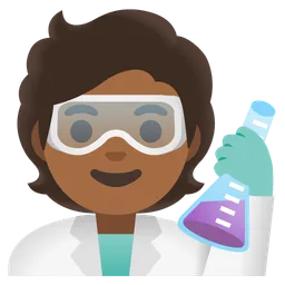 Scientist: Medium-Dark Skin Tone — Google