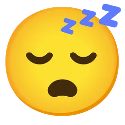 Sleeping Face — Google