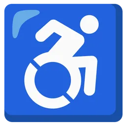휠체어 기호 — Google
