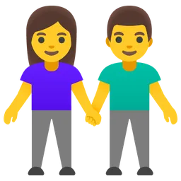 Man and Woman Holding Hands — Google