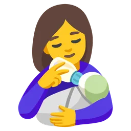 Woman Feeding Baby — Google