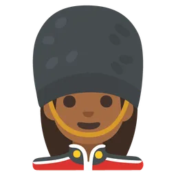 Woman Guard: Medium-Dark Skin Tone — Google