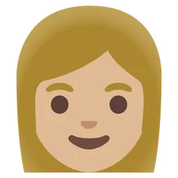 Woman: Medium-Light Skin Tone — Google