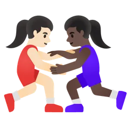 Women Wrestling: Light Skin Tone, Dark Skin Tone Google