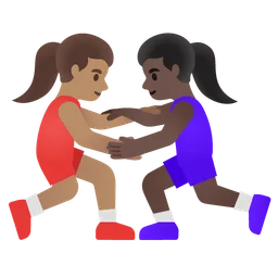 Women Wrestling: Medium Skin Tone, Dark Skin Tone Google