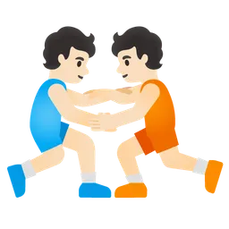 People Wrestling: Light Skin Tone Google