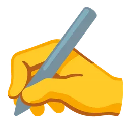 Writing Hand — Google