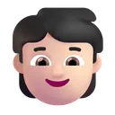 어린이: 밝은 피부 톤