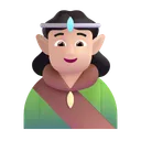 엘프: 밝은 피부 톤