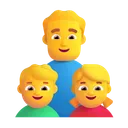 Family: Man, Boy, Girl