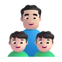 가족: 밝은 피부색