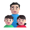 가족: 밝은 피부색