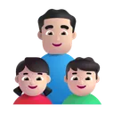 가족: 밝은 피부색