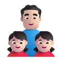 가족: 밝은 피부색